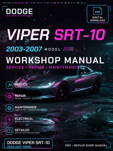 Dodge viper srt - viper, 2003